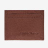 Longchamp - Porte-cartes plat Le Foulonne Café